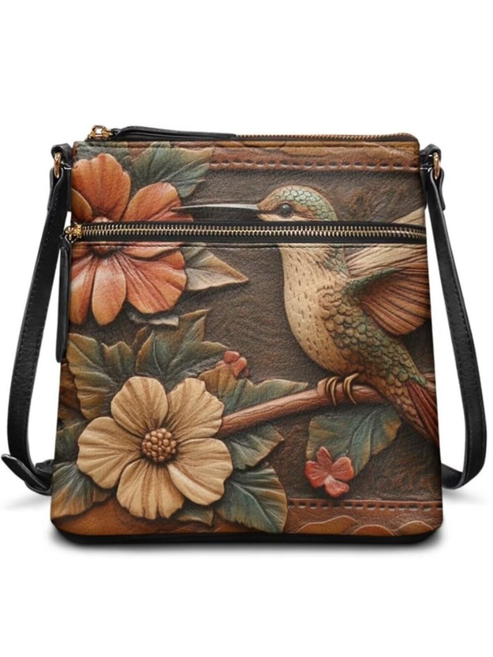 Leather Women Crossbody Hobo Bag Satchel Purse Handbag with Adjustable Shoulder